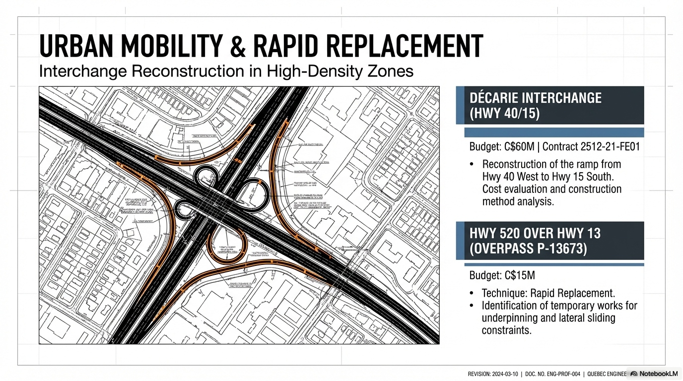 Échangeur Décarie & A-520 — Highway Interchange Reconstruction