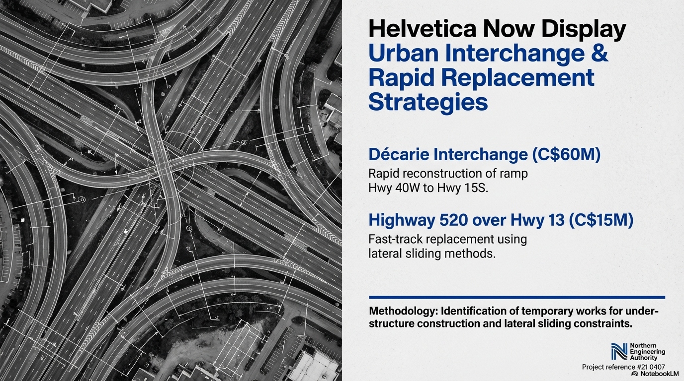 Échangeur Décarie — Urban Interchange & Rapid Replacement Strategies