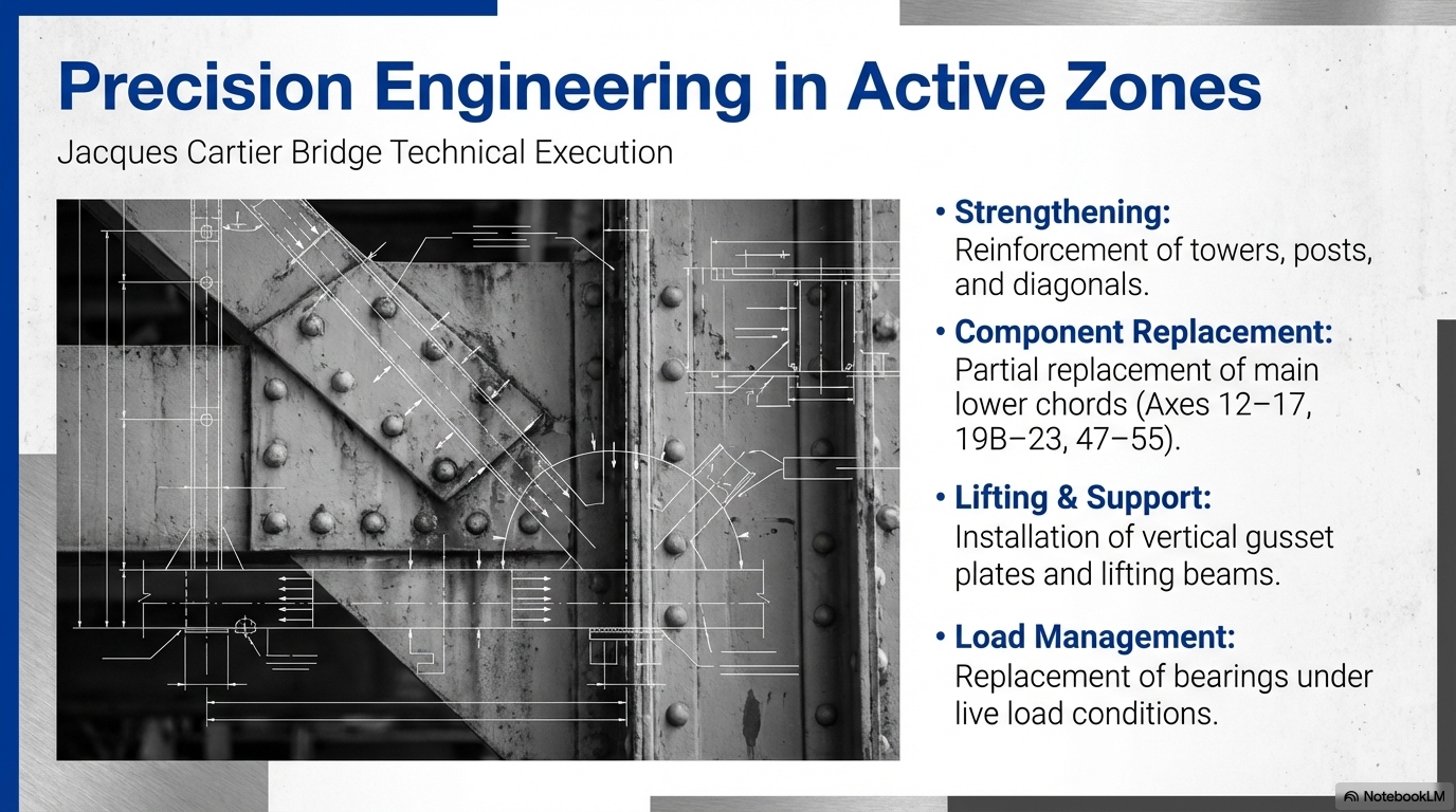 Jacques Cartier Bridge: Additional Project Details